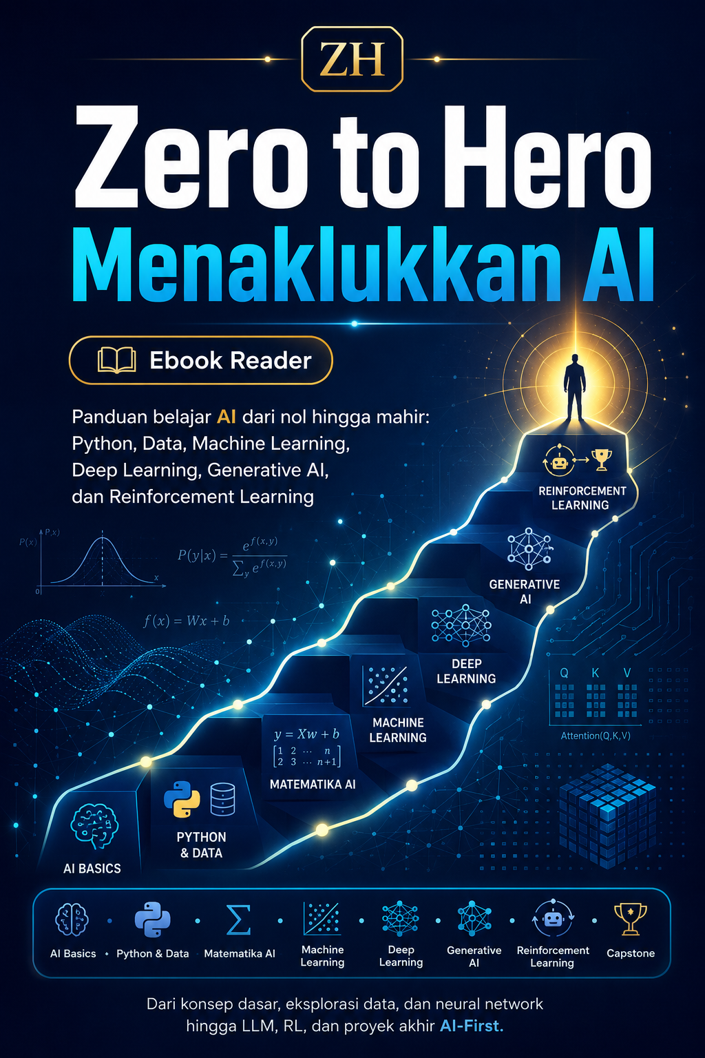 Cover Zero to Hero Menaklukkan AI